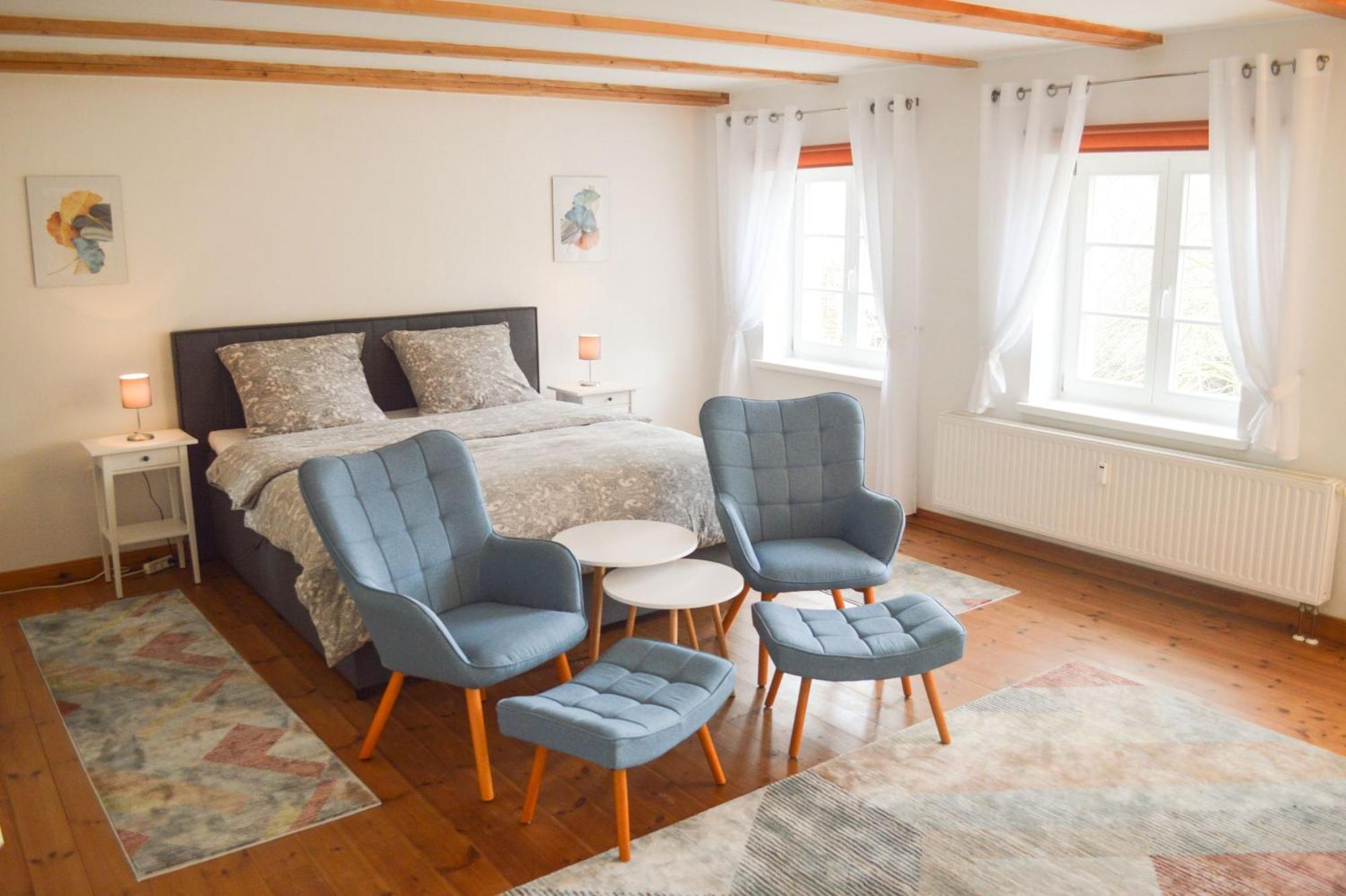 Ferienwohnung Gutshaus Neu Necheln Bruel Exterior foto